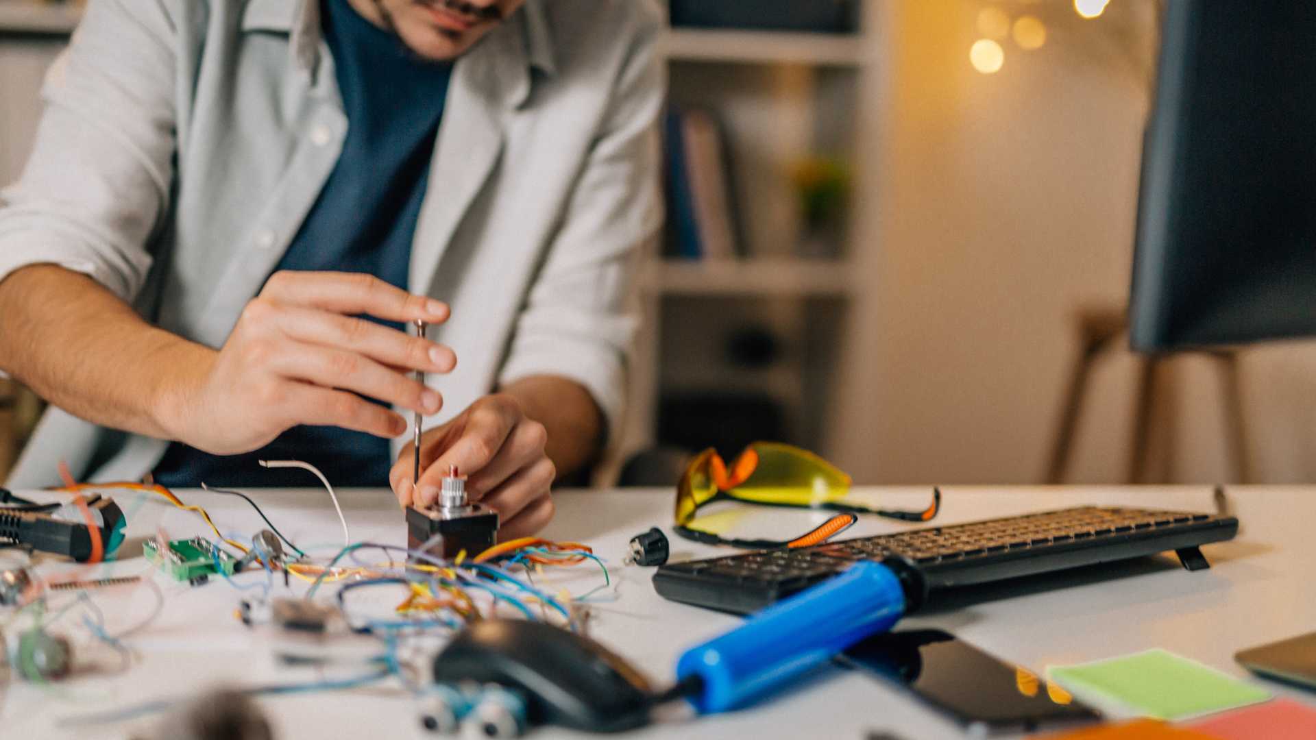 technician doing prototyping block 9 vancouver